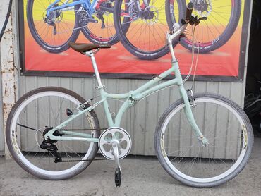 колеса на велосипед 26: Корейские велосипед Размер колёс 26 Рама Алюминиевый Складная Мы