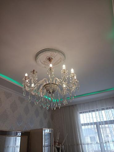 divar cırağı: Çılçıraq, 10 və daha çox lampa, Şüşə — 1