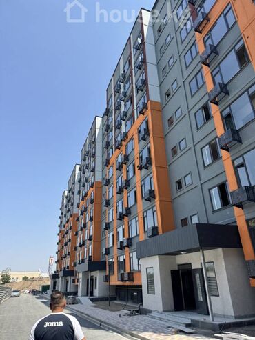 квартира бишкек кызыл аскер: 1 комната, 49 м², Элитка, 6 этаж, Евроремонт