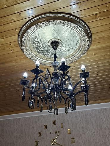 lusturler: Çılçıraq, 8 lampa, Metal — 1