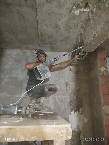 Beton işləri: Beton kəsmə beton deşmə beton dəliklərin açılması münasib qiymətlərlə — 3