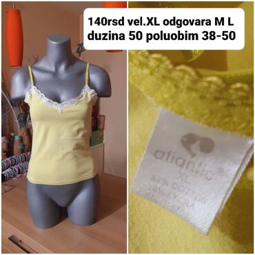 Majice na bretele: M (EU 38), Pamuk, bоја - Šareno — 3