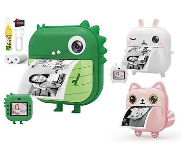 cam: Детский !!фотоаппарат с печатью Print Camera Dinosaur!! I2 Этот — 4
