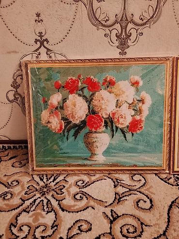 Декор жана интерьер: Картины ручной работы “алмазная мозаика” в рамах. - Сюжеты: букеты — 2