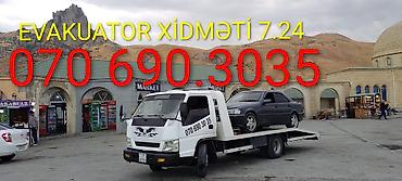 daxili turlar: Evakuator, Platforma ilə, 7 t, Rayonlara, Şəhər daxili, Beynəlxalq daşımalar — 1