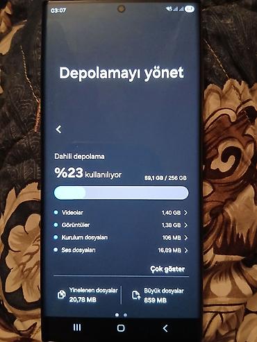 samsung note 22: Samsung Galaxy S22 Ultra, 256 GB, rəng - Qara, Barmaq izi — 6