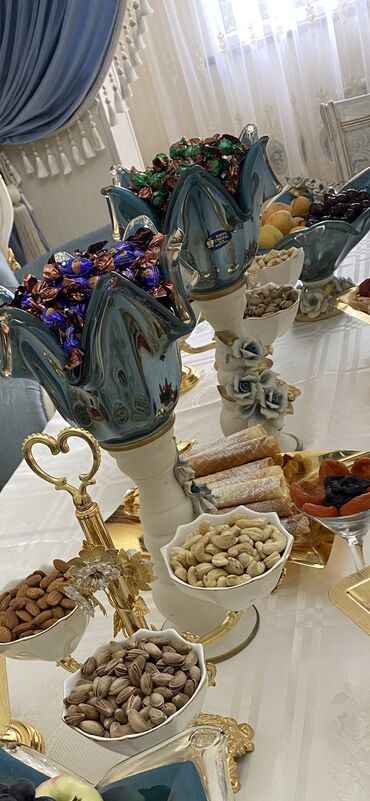 ваза хрустальная: Итальянское стекло Мuranо 🇮🇹 Фруктовницы -2 шт конфетнницы -2 шт все