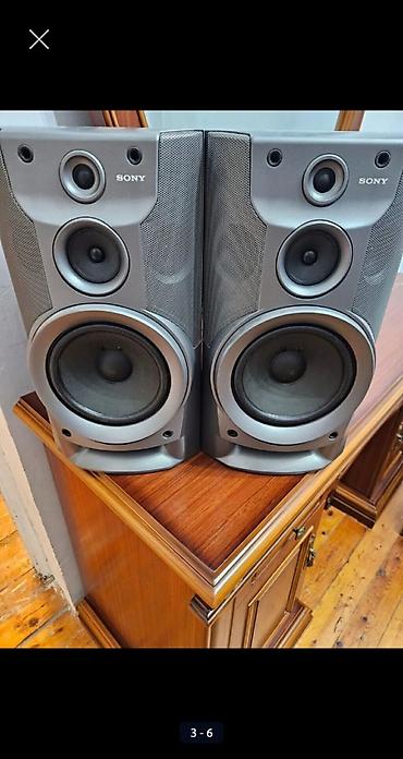 sony ses sistemi: Sony dinamik. musiqi mərkəzi, sabvufer, dinamik, akustik sistem — 2