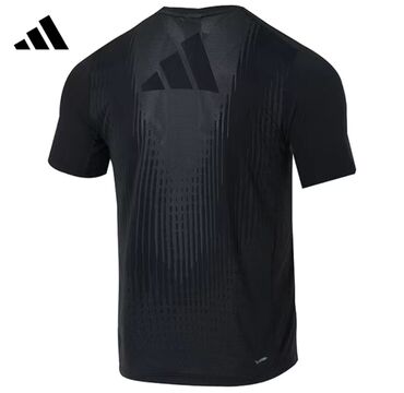 черный купальник с сеткой: Эркектердин футболкасы, Adidas, Жаңы, түсү - Кара, Өзү алып кетүү