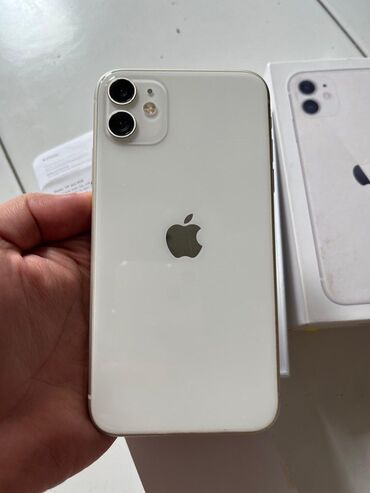 аккумулятор б у: IPhone 11, 128 ГБ, Белый, Гарантия, Face ID, С документами