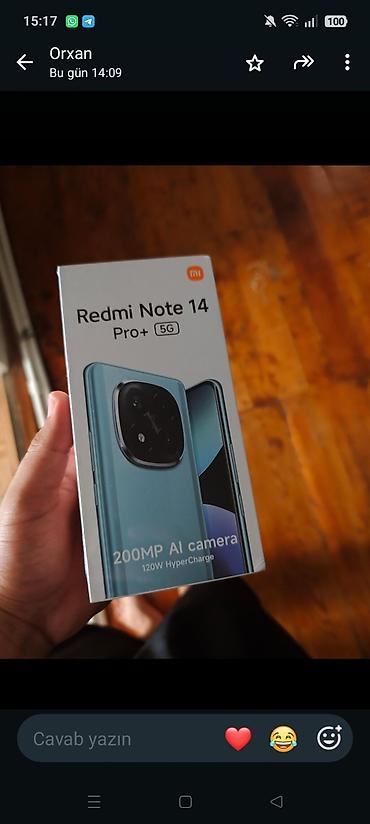 zero 30 5g: Redmi Note 14 Pro+, 256 GB, rəng - Mavi, Simsiz şarj — 3