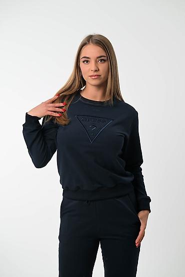 Gornji i donji deo: Duks i donji deo trenerke – komplet, tamno braon - Brend: Guess — 20