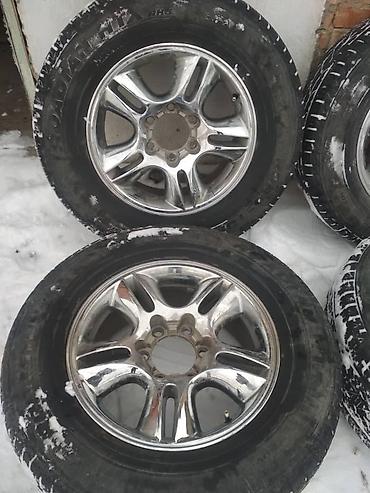 4runner: Литые Диски R 17 Toyota, Комплект, отверстий - 6, Б/у — 2