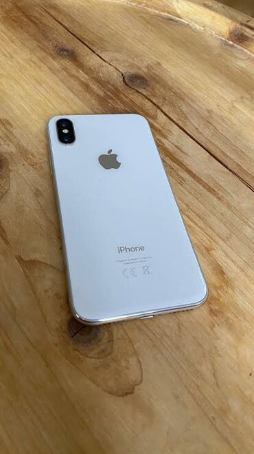 телефон s22: IPhone X, Серебристый