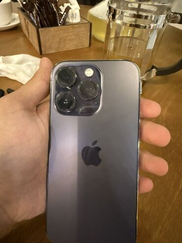 сканеры контактный (cis) фотобумага: IPhone 14 Pro, Б/у, 128 ГБ, Графит, Кабель, 85 %