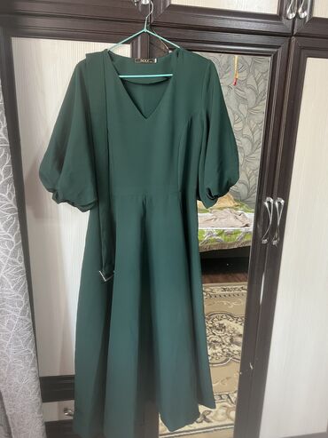 Повседневные платья: Повседневное платье, Турция, Осень-весна, Длинная модель, Платье-комбинация, L — 12