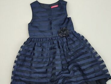 złota sukienka midi: Dress, Young Dimension, 7 years, 116-122 cm, condition - Very good