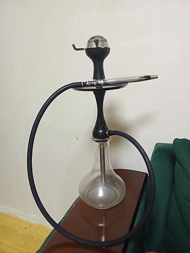 alman dermanları: Nargilə dəsti - Material: Şüşə kolba, paslanmayan poladdan şax və iç — 1
