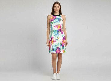 sukienka plus size: Women`s dress, size S