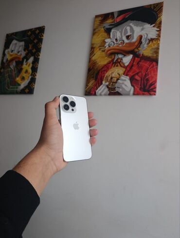 где взять айфон в рассрочку без отказа: IPhone 13 Pro, Б/у, 128 ГБ, White Titanium, Наушники, Зарядное устройство, Защитное стекло, 98 %