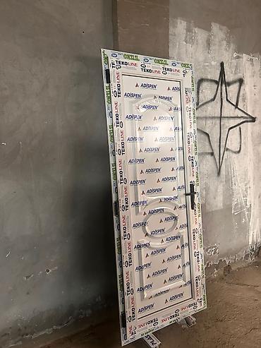 hamam dekoru: Hamam üçün Yeni Plastik qapı 80x205 sm Naliçnik ilə, Zəmanətsiz, Pulsuz quraşdırma, Ödənişli çatdırılma — 1
