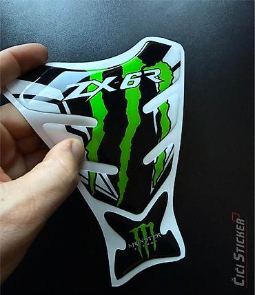 c3 exclusive 2003: Kawasaki ZX6R Monster Tank pad - Štitnik rezervoara -2781 Daj svom — 2
