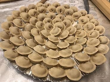 su slanki: Ev üsulu donuzlamasız pelmeni – dondurulmuş - Xəmiri: əl ilə — 1