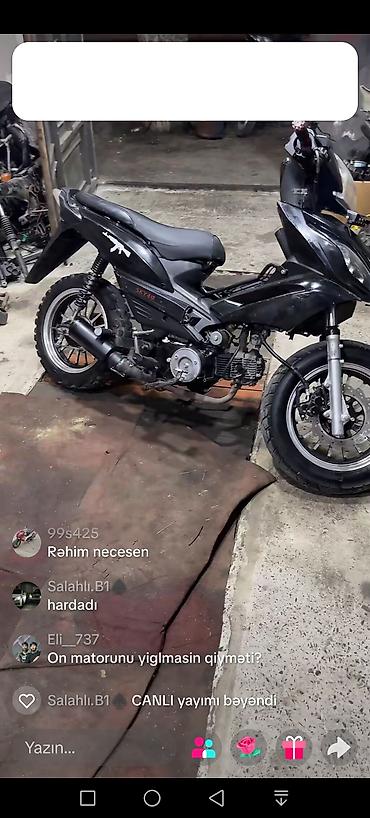 scooter freestyle: Diqqetle oxu sky 49 80 cc ideal veziyyetde mator karooka tam ideal — 4