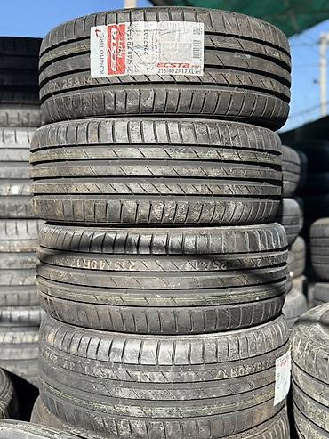aeolus e70: Шины 215 / 40 / R 17, Лето, Б/у, Комплект, Легковые, Корея, Kumho — 1