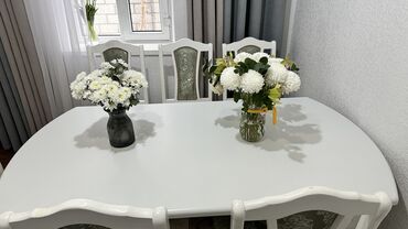 Кухонные столы: Кухонный стол, Б/у, Прямоугольный, Нераскладной — 10