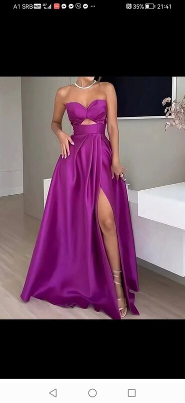 nakit i satovi lazarevac – zlatare oaza juveliri лазаревац слике: One size, bоја - Ljubičasta, Večernji, maturski, Top (bez rukava)