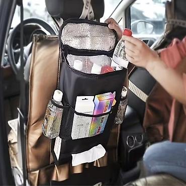 Gözəllik və sağlamlıq: Avtomobil üçün oturacaq arxası organizer hd-049183 Avtomobildə su — 2