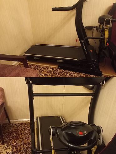qaci: National Fitness qaçış trenajoru - Elektriklə işləyən qaçış yolu — 1