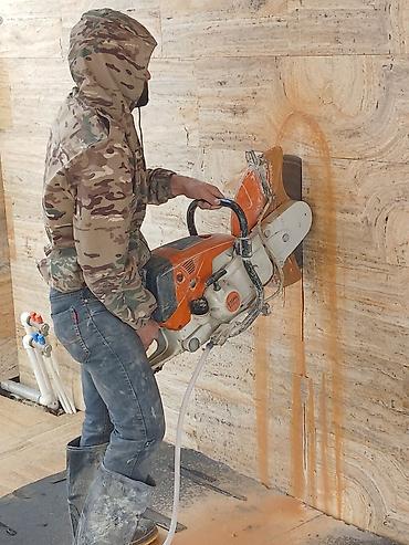 patalok: Beton kəsimi və deşmə xidməti - Armaturlu beton, monolit tavan — 8