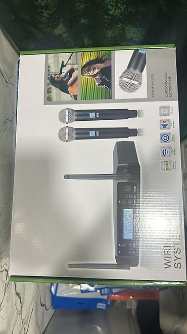radi̇o: UHF Wireless Vocal – simsiz mikrofon sistemi Məhsulun tərkibi: - 2 — 6