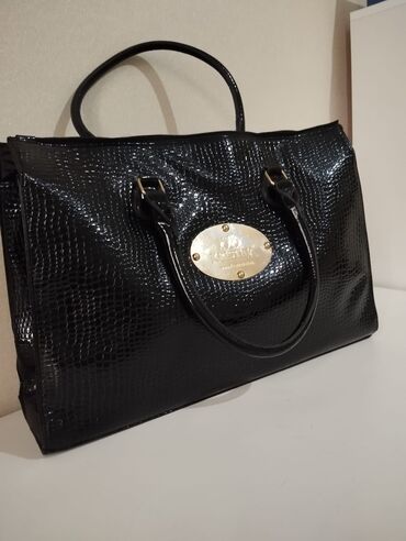 Çantalar: Sumka 50 30 sm təmiz deri alınıb 299 azn — 6