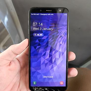 rey ben: Samsung J6 32GB Все работает Дефекты: трещина на фото и сильные — 1