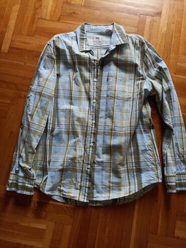 hugo boss jakna muska: Shirt Long sleeves, L (EU 52), LeviS, color - Multicolored, Cotton