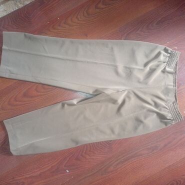 lidl lanene pantalone: L (EU 40), Regular rise, Cargo