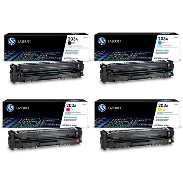 Ford: Kartric HP 203A Color orijinal (BK/C/Y/M) dəst Kartric HP 130A Color