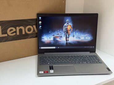 купить ноутбук в рассрочку без участия банка: Ноутбук, Lenovo, 4 ГБ ОЭТ, AMD Athlon, 15.6 ", Татаал эмес тапшырмалар үчүн, эс тутум SSD