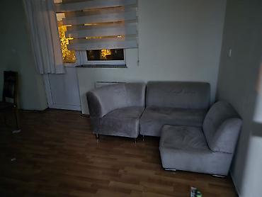 balta: Modul tipli künc divan – boz rəng - 3 hissədən ibarət modul — 1