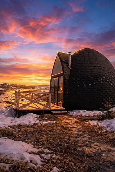 Посуточная аренда домов: Zain Resort — тёплые двухэтажные коттеджи в горах (до 4 гостей) С — 8