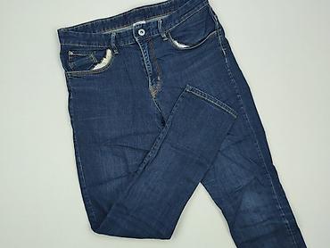biale body: Spodnie jeansowe, H&M, 13 lat, 158, stan - Bardzo dobry — 1