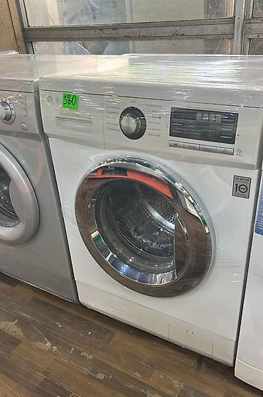 LG önyükləməli paltaryuyan maşın - Direct Drive 6 kg texnologiyası