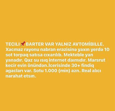 evler zabrat: 10 sot, Barter mümkündür — 1