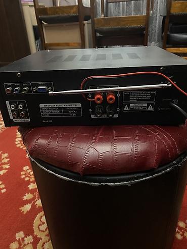 Audio: HDT AP-7000PRO Hi-Fi Stereo Karaoke Audio Amplifier Xüsusiyyətlər: - — 2