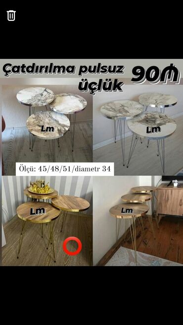 jurnalni stol qiymeti: _*ZİQONLAR ÜÇLÜ DƏST*_ *Çatdırılma xidməti şəhər daxili pulsuz📌*