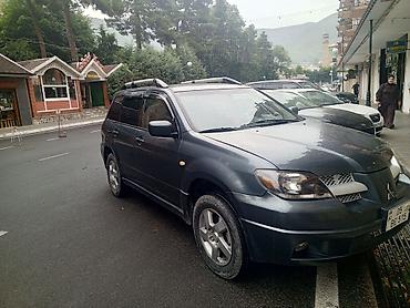 mercedesbenz masin: Mitsubishi Outlander, tünd boz rəng, 5 qapılı krossover/SUV. Əsas — 3