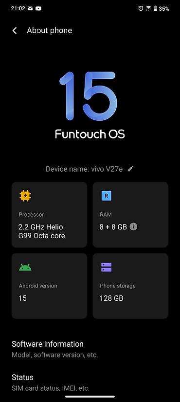 google pixel 4: Смартфон vivo V27e - Яркий безрамочный дисплей с круглым вырезом по — 1